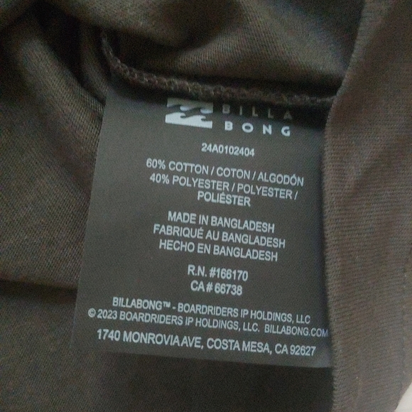 BILLABONG NEW Men's Bash Crew Short Sleeve Crewneck Tee - Picture 5 of 9